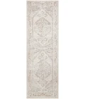 Nourison Astra Machine Washable Grey ASW11 2 ft. x 6 ft. Rect. Rug