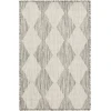 Nourison Positano Light Grey POS04 3ft. x 5ft. Rect. Rug