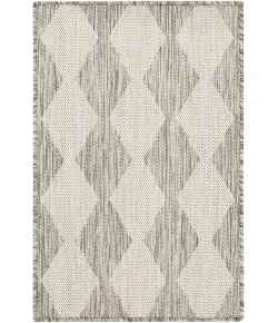 Nourison Positano Light Grey POS04 3ft. x 5ft. Rect. Rug