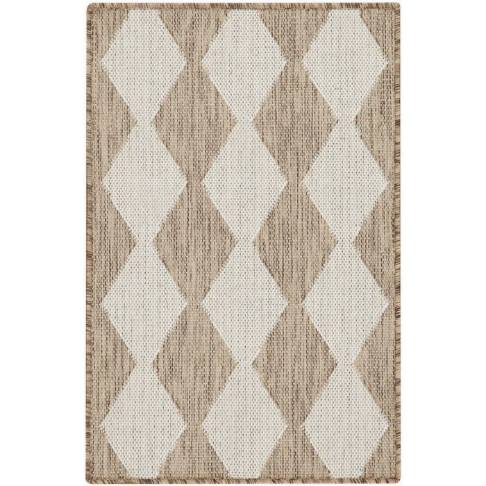 Nourison Home Positano Tan POS04 2ft. x 3ft. Rect. Rug