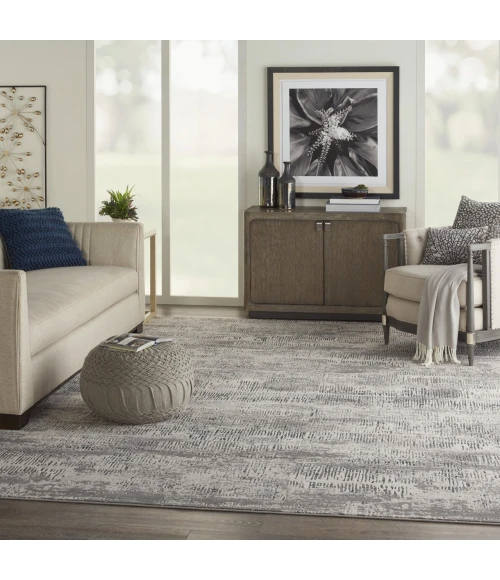Michael Amini MA90 Uptown Grey UPT03 7ft.10in. x 9ft.10in. Rect. Rug