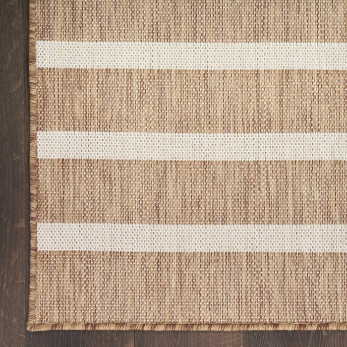 Nourison Positano Jute Ivory POS03 8ft. Square Rug