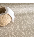 Nourison Washable Charm Silver Ivory WCH03 4 ft. X 6 ft. Rect. Rug