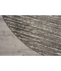 Nourison Twilight Round Area Rug TWI14 Smoke 8' Round
