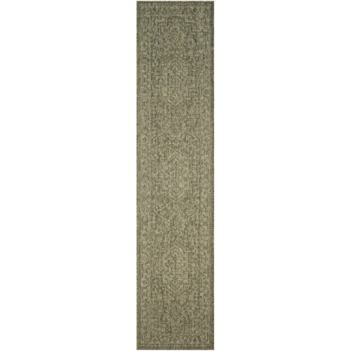 Nourison Tulum Olive TLM05 2 ft. 2 in. X 8 ft. Rect. Rug