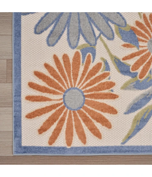 Nourison Aloha Beige Multicolor ALH33 7 ft. 10 in. X 10 ft. 6 in. Rect. Rug