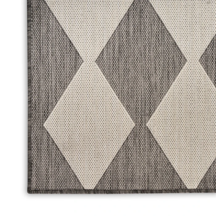 Nourison Positano Charcoal POS04 9 ft. X 12 ft. Rect. Rug