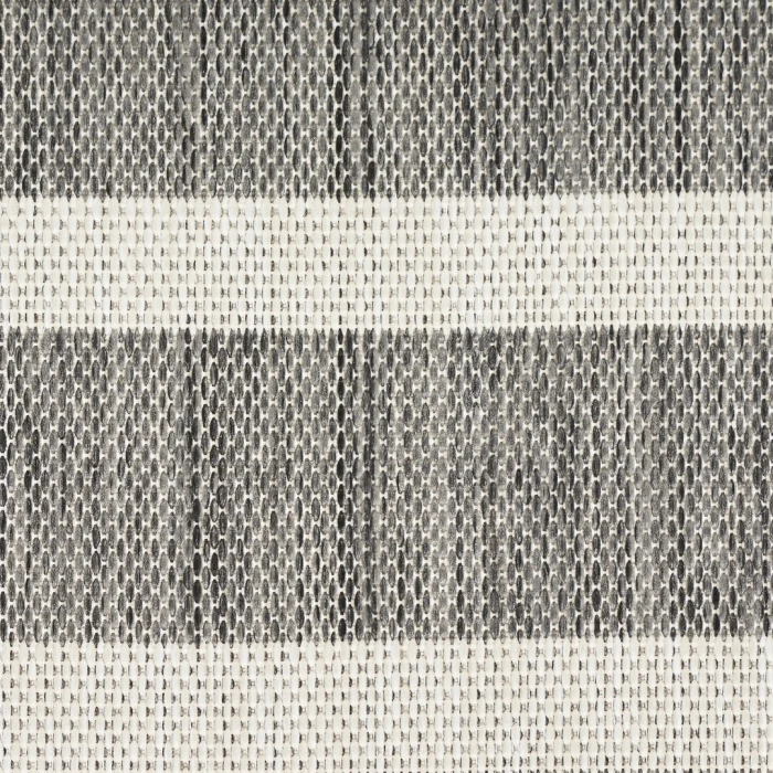Nourison Positano Charcoal Ivory POS03 2ft. x 3ft. Rect. Rug