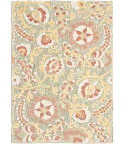 Nourison Home Aloha ALH17 Sage Rose 5 ft. 3 in. X 7 ft. 5 in. Area Rug
