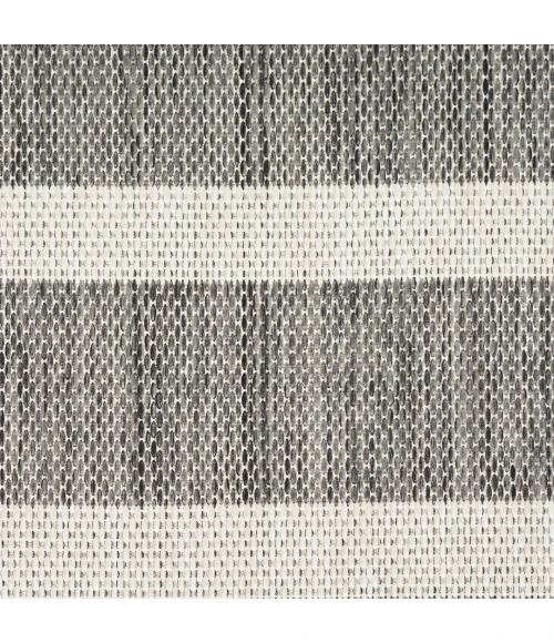 Nourison Positano Charcoal Ivory POS03 10ft. x 14ft. Rect. Rug