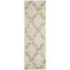 Nourison Home Venosa VSN01 Ivory/Grey 2 ft. 3 in. X 7 ft. 6 in. Area Rug