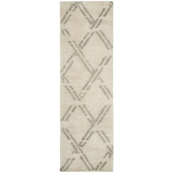 Nourison Venosa Runner Area Rug VSN01-Ivory/Grey