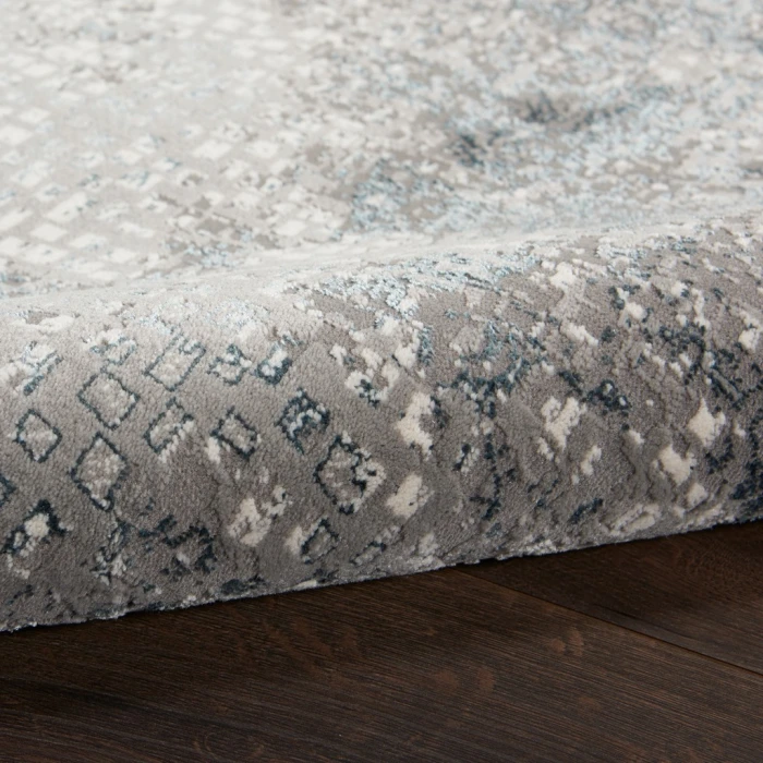 Michael Amini MA90 Uptown Runner Area Rug UPT02-Grey