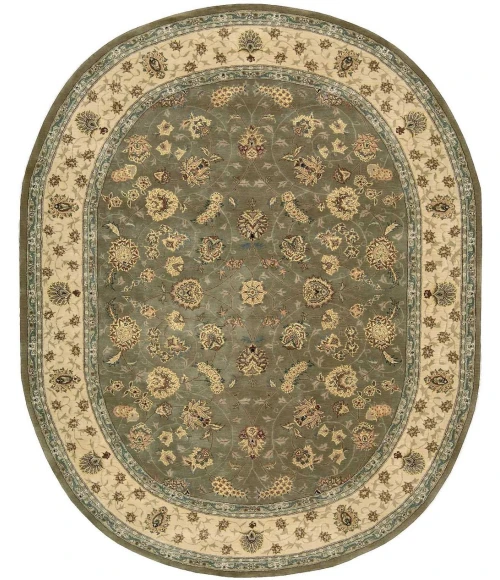 Nourison 2000 Oval Area Rug 2003-Olive