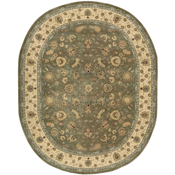 Nourison 2000 Oval Area Rug 2003-Olive