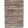 Nourison Home Plateau PAE01 Grey Flame 5 ft. 6 in. X 7 ft. 5 in. Area Rug