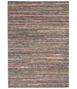 Nourison Home Plateau PAE01 Grey Flame 5 ft. 6 in. X 7 ft. 5 in. Area Rug