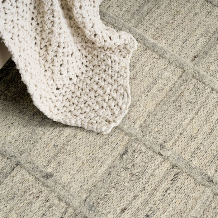 DKNY Pure Framework Grey FRA01 8ft.6in. x 11ft.6in. Rect. Rug