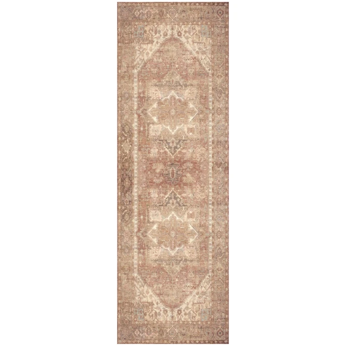 Nourison Vintage Washables Gold VWS14 2 ft. X 6 ft. Rect. Rug