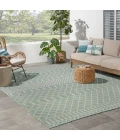 Nourison Positano Blue Green POS02 10 ft. X 14 ft. Rect. Rug