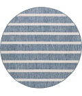 Nourison Positano Navy Ivory POS03 6ft. Round Rug
