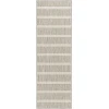 Nourison Positano Grey Ivory POS03 2ft.2in. x 12ft. Rect. Rug