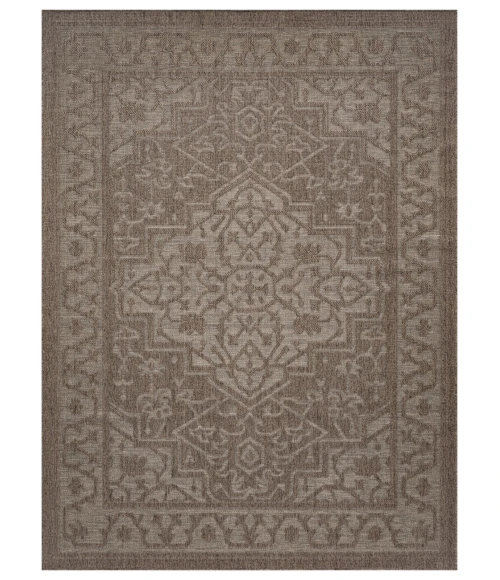 Nourison Tulum Brown TLM05 8 ft. X 10 ft. Rect. Rug