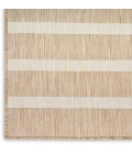 Nourison Positano Beige Ivory POS03 8ft. Square Rug