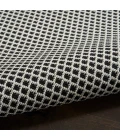 Nourison Courtyard Black White COU01 3 ft. X 5 ft. Rect. Rug