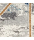 Nourison Elation Area Rug ETN12 Grey/Multi 7'10" x 9'10"