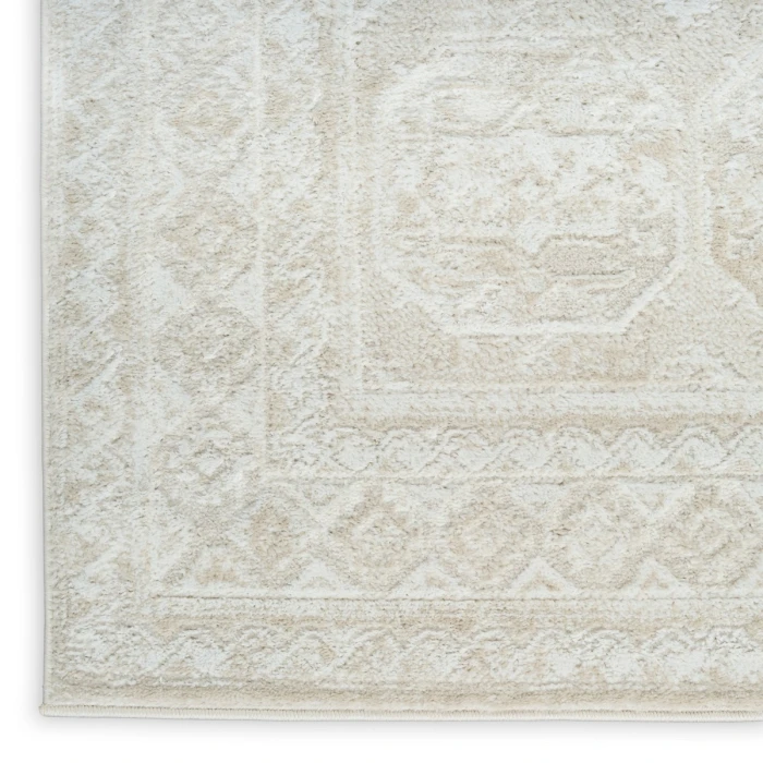 Nourison Dekor Ivory Beige DEK01 4 ft. X 6 ft. Rect. Rug