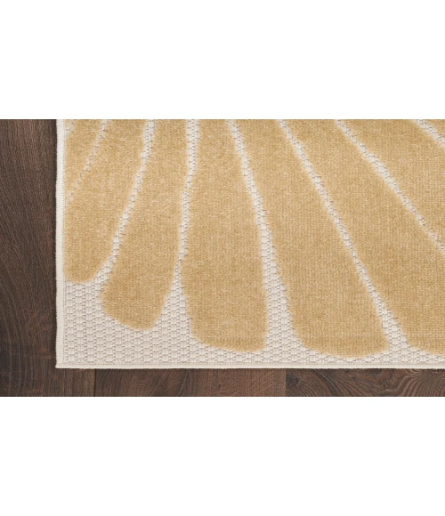 Nourison Aloha Ivory Multicolor ALH24 5 ft. 3 in. X 7 ft. 5 in. Rectangle Rug