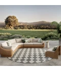 Nourison Positano Charcoal POS04 8ft. Round Rug
