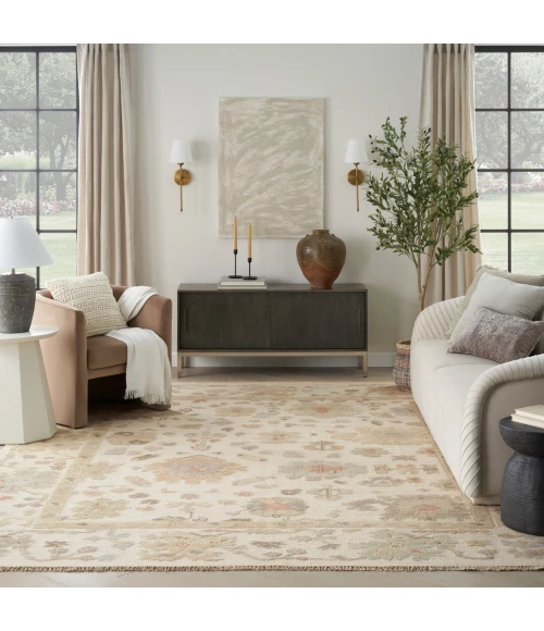 Nourison Whispers Ivory WHP04 9 ft. X 12 ft. Rect. Rug
