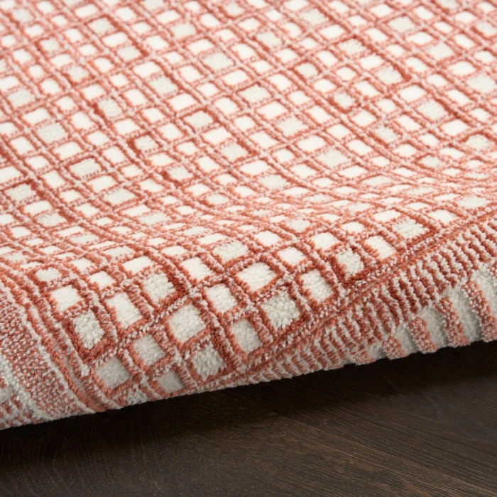 Nourison Nordic Brick Ivory NRC03 3ft. x 5ft. Rect. Rug