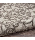 Nourison Aloha Runner Area Rug ALH21-Grey/Charcoal