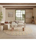 Nourison Nordic Rust Multicolor NRC14 8ft. x Round Round Rug