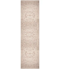 Nourison Home Vintage Washables VWS17 Beige 2 ft. 2 in. X 8 ft. Area Rug