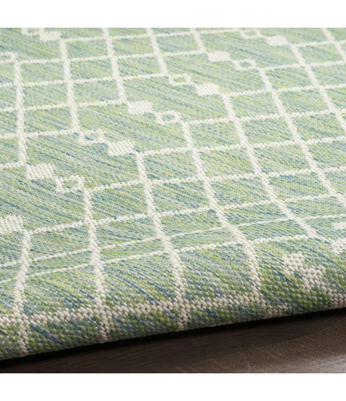 Nourison Positano Blue Green POS02 12ft. x 15ft. Rect. Rug