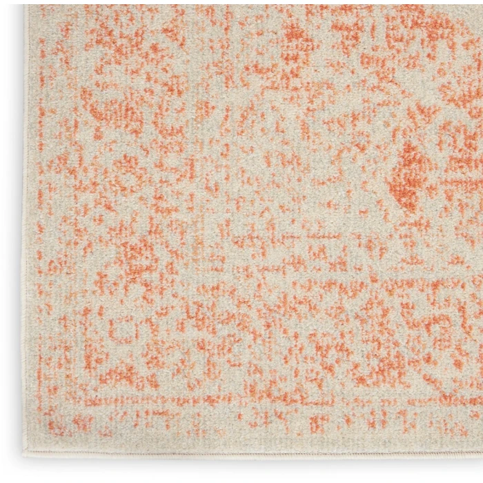 Nourison Tranquil Ivory Pink TRA05 8ft. x 10ft. Rect. Rug