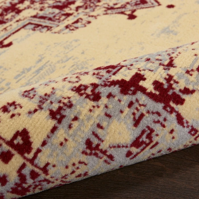 Nourison Grafix Area Rug GRF14-Cream/Red