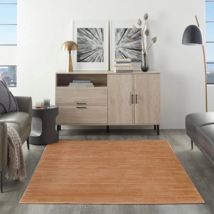 Nourison Home Nourison Essentials Rust NRE01 5 ft. X 7 ft. Rectangle Rug