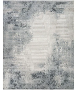 Nourison Home Dekor DEK04 Grey Navy 7 ft. 10 in. X 9 ft. 10 in. Area Rug