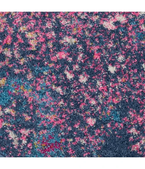 Nourison Passion Round Area Rug PSN10-Sunburst