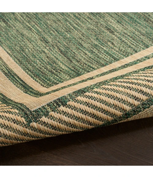 Nourison Horizon Indoor/Outdoor Green HOZ03 2 ft. X 6 ft. Rect. Rug