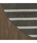 Nourison Positano Black Ivory POS03 8ft. Round Rug