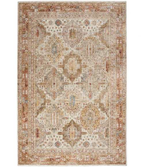 Nourison Sahar Ivory Multicolor SHR01 8 ft. X 10 ft. Rect. Rug