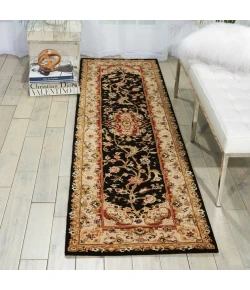 Nourison Home Nourison 2000 2028 Black 2 ft. 6 in. X 12 ft. Area Rug