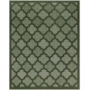 Nourison Home Easy Care NES01 Green 10 ft. X 14 ft. Area Rug
