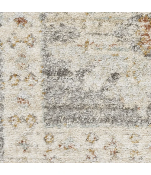 Nourison Traditional Home Grey TRH01 2ft.3in. x 8ft. Rect. Rug